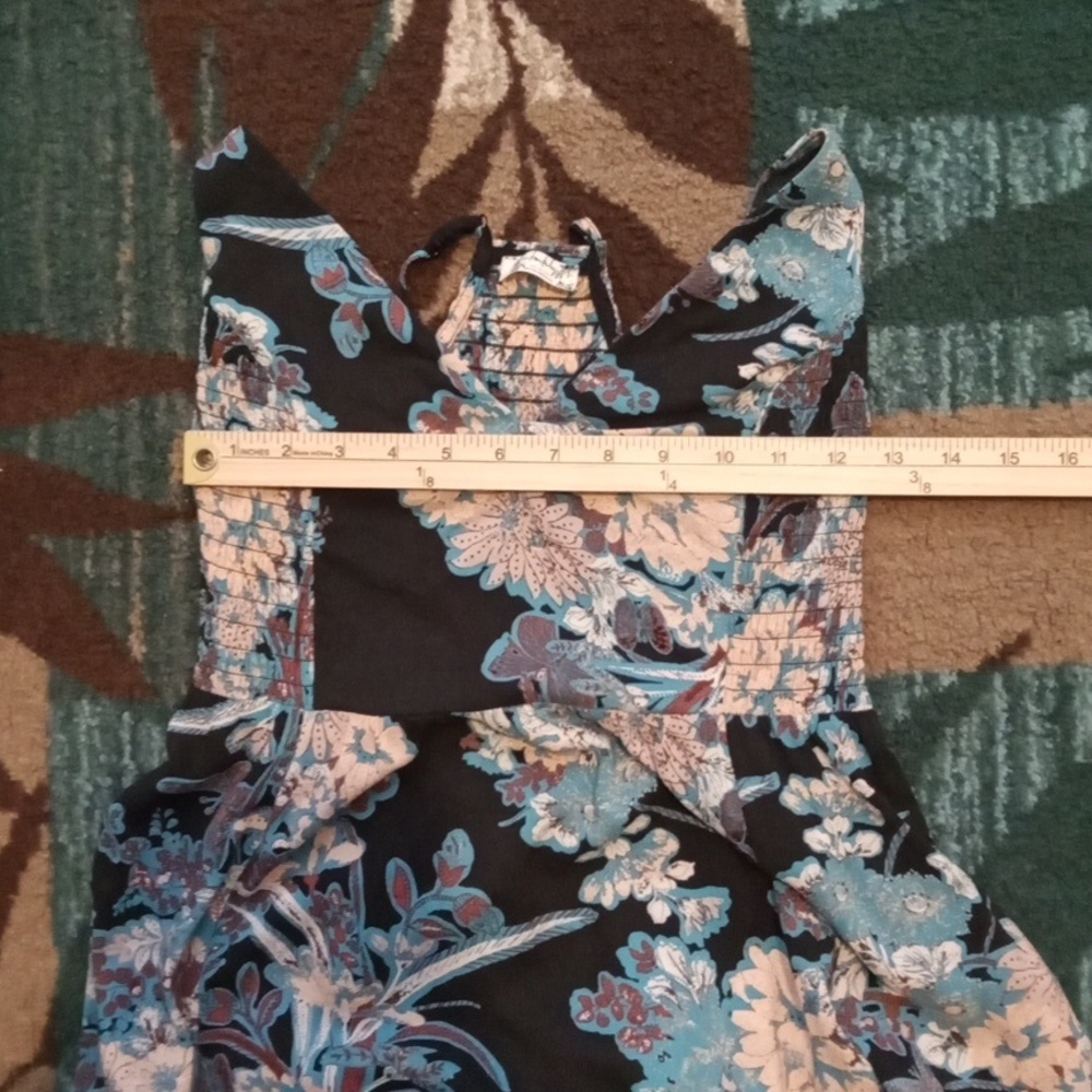 Free People Intimately Through The Vine Maxi Dress Floral Print Womens S-P - Picture 8 of 10